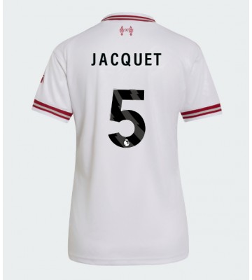Liverpool Jeremy Jacquet #5 Bortatröja Dam 2026-27 Kortärmad